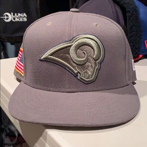 LA Rams new era hat worn twice.
